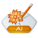 Adobe Illustrator AI Icon